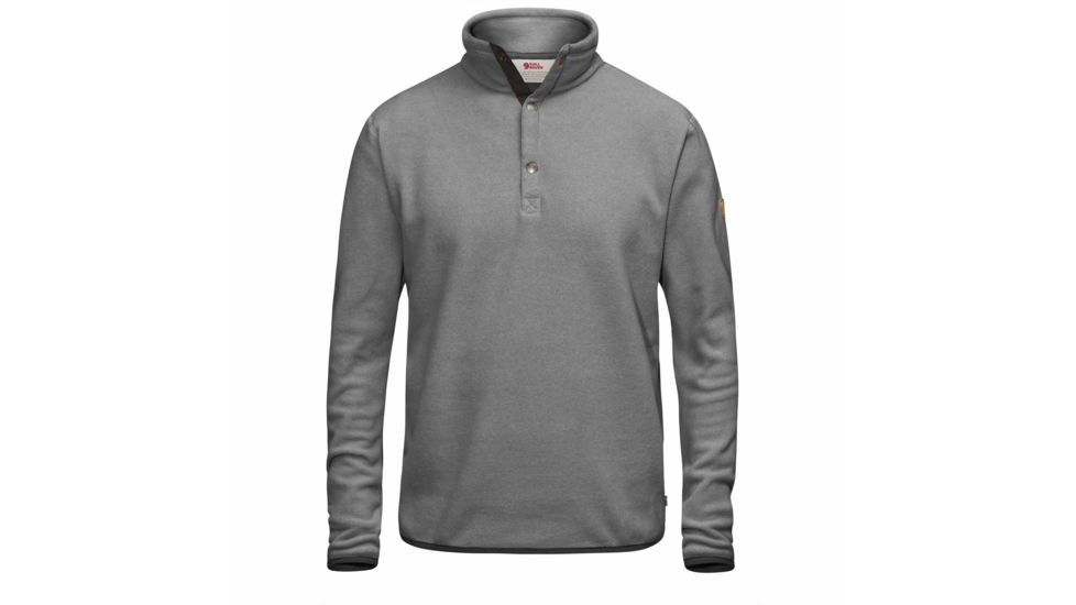 Fjallraven Ovik Fleece Sweater - Mens, Grey, 2XL, F81469-020-XXL