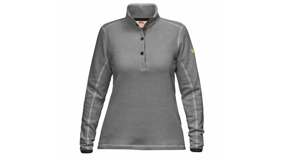 Fjallraven Ovik Fleece Sweater - Womens, Grey, Small, F89774-020-S