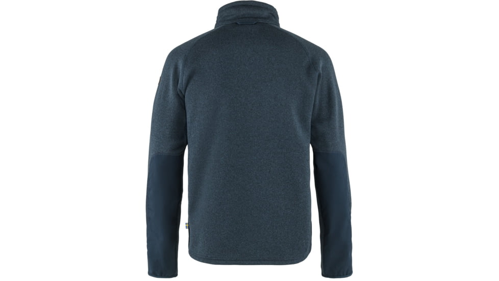 Fjallraven Ovik Fleece Zip Sweater - Mens, Navy, Extra Large, F87317-560-XL