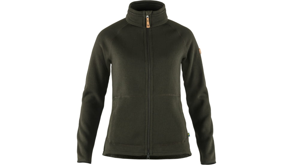 Fjallraven Ovik Fleece Zip Sweater - Womens, Deep, Small, F83520-662-S