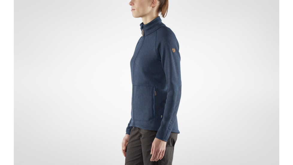 Fjallraven Ovik Fleece Zip Sweater - Womens, Navy, Small, F83520-560-S