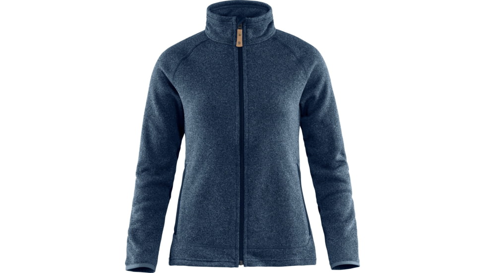 Fjallraven Ovik Fleece Zip Sweater - Womens, Navy, Small, F83520-560-S