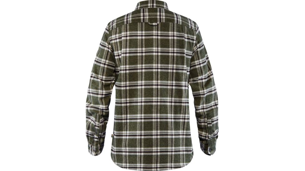 Fjallraven Ovik Heavy Flannel Shirt - Mens, Deep Forest, Extra Large, F82978-662-XL