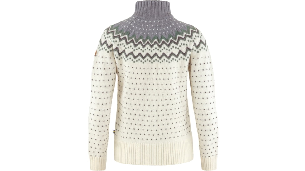 Fjallraven Ovik Knit Cardigan - Womens, Chalk White-Flint Grey, Small, F84148-113-055-S