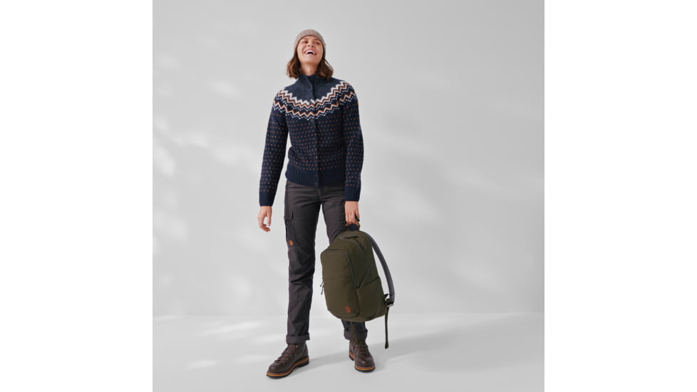 Fjallraven Ovik Knit Cardigan - Womens, Dark Navy, 2XS, F84148-555-XXS