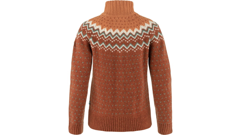 Fjallraven Ovik Knit Cardigan - Womens, Extra Small, Autumn Leaf/Desert Brown, F84148-215-242-XS