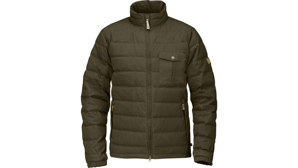 Fjallraven Ovik Lite Jacket - Men's-Dark Olive-Small