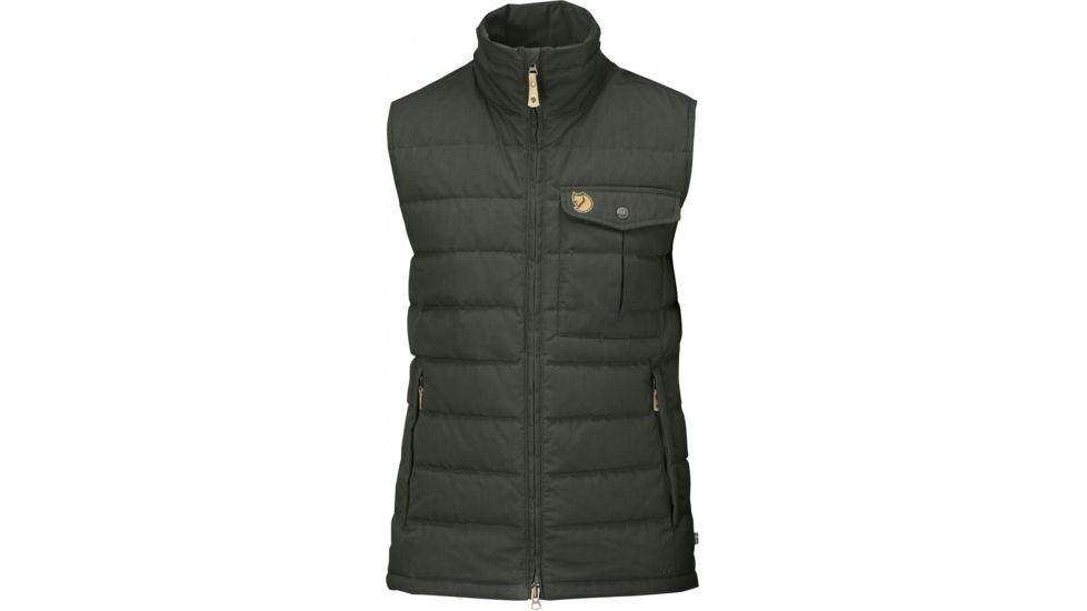 Fjallraven Ovik Lite Vest - Mens-Mountain Grey-Medium