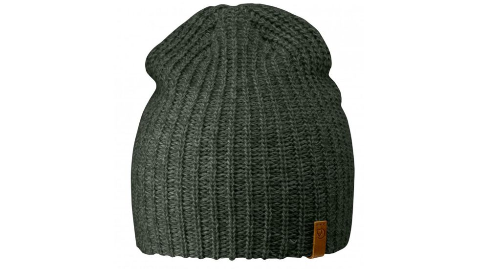 Fjallraven Ovik Melange Beanie - Men's-Mountain Grey