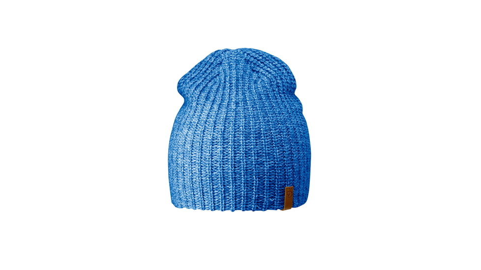 Fjallraven Ovik Melange Beanie - Mens-UN Blue