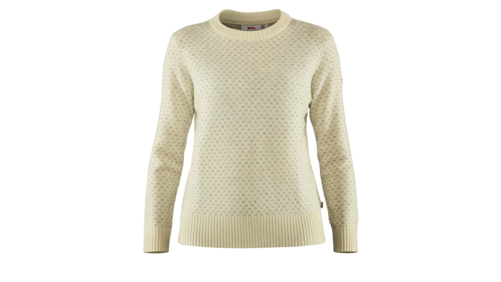 Fjallraven Ovik Nordic Sweater - Womens, Chalk White, Extra Large, F89749-113-XL