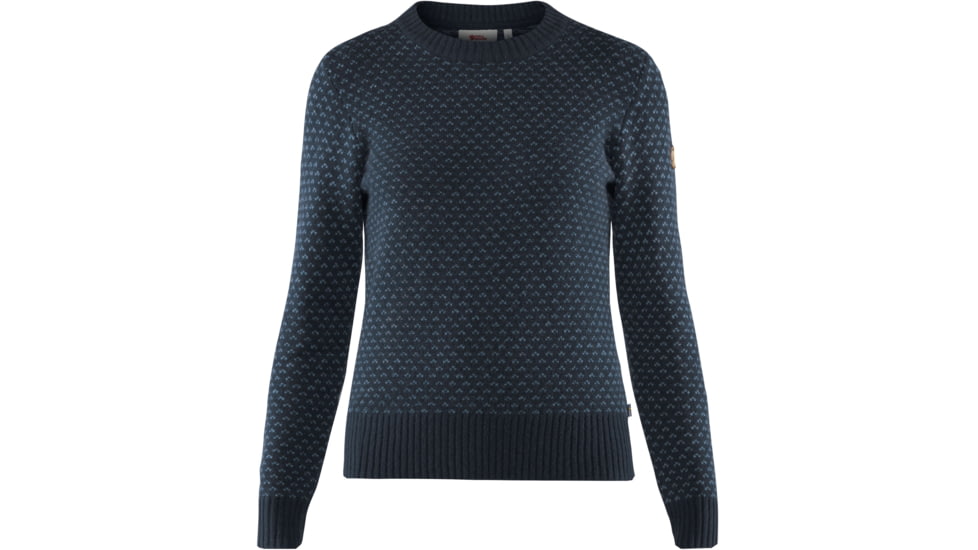 Fjallraven Ovik Nordic Sweater - Womens, Dark Navy, Extra Large, F89749-555-XL