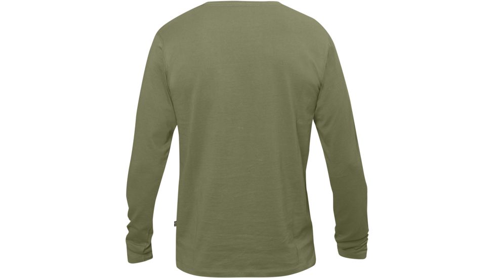 Fjallraven Ovik Pocket Long Sleeve T-Shirt - Men's, Green, Small F82428-620-S