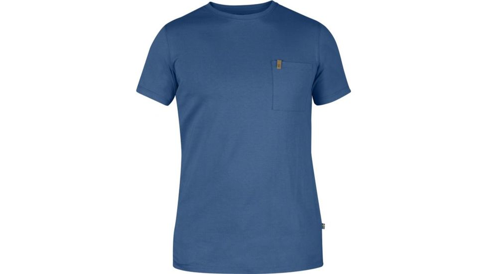 Fjallraven Ovik Pocket T-shirt - Mens, Uncle Blue, Large, F81809-520-L