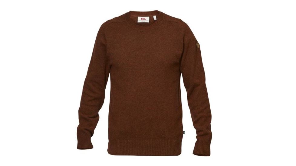 Fjallraven Ovik Re-Wool Sweater - Mens, Autumn Leaf, Extra Large, F81891-215-XL