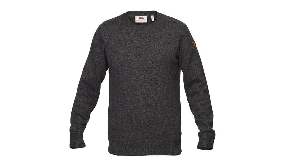 Fjallraven Ovik Re-Wool Sweater - Mens, Dark Grey, Extra Large, F81891-030-XL