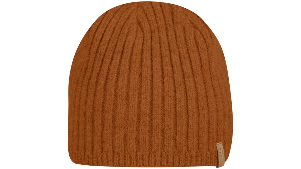 Fjallraven Ovik Rib Beanie - Unisex-Autumn Leaf-One Size
