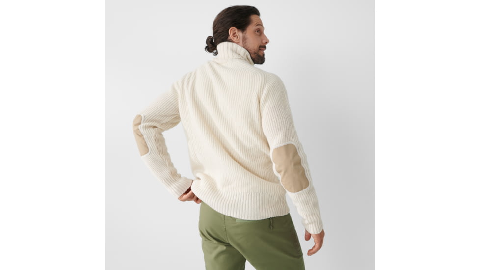 Fjallraven Ovik Roller Neck Sweater - Mens, Chalk White, 2XL, F87072-113-XXL
