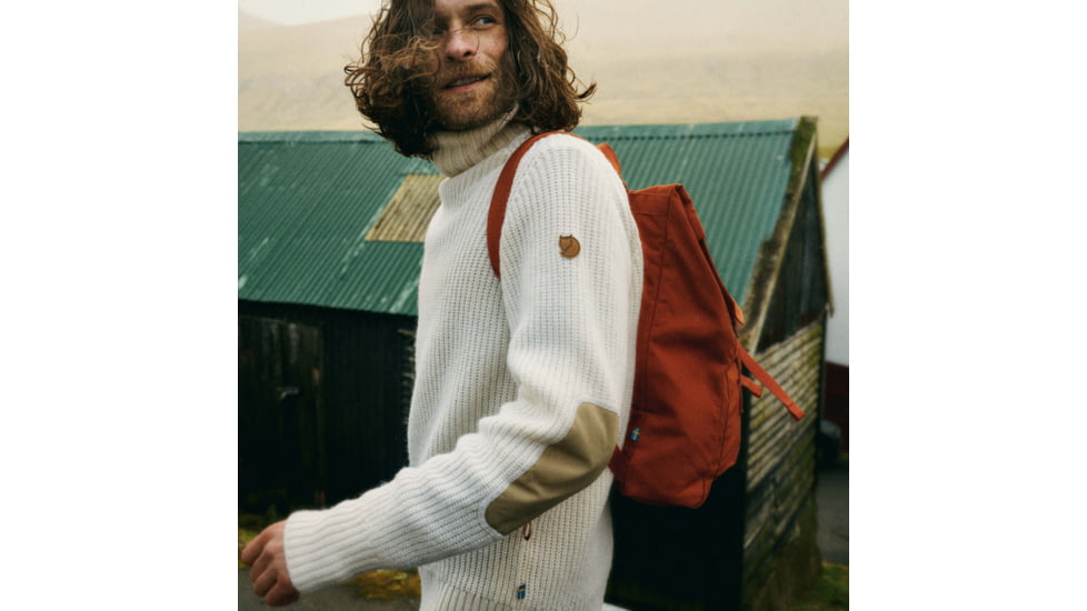 Fjallraven Ovik Roller Neck Sweater - Mens, Chalk White, 2XL, F87072-113-XXL