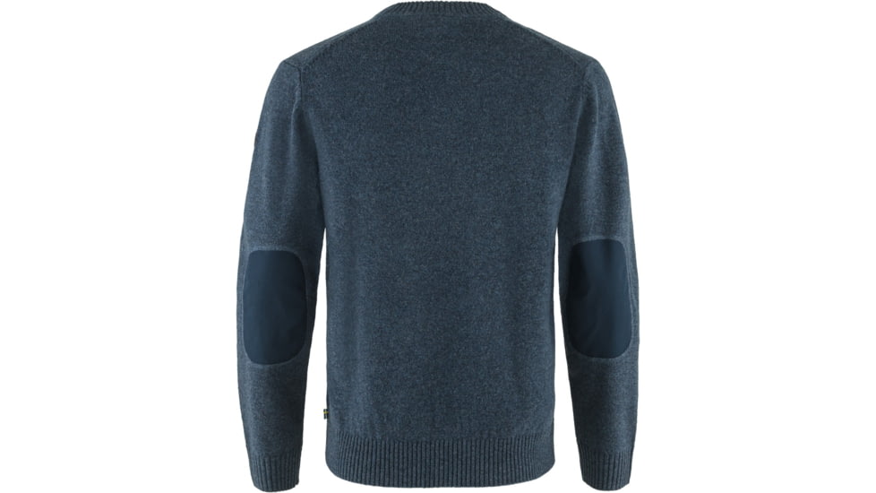 Fjallraven Ovik Round-Neck Sweater - Mens, Navy, Small, F87323-560-S