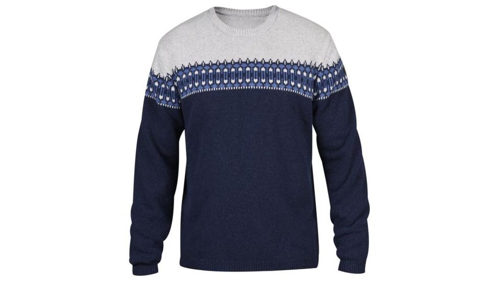 Fjallraven Ovik Scandinavian Sweater - Mens, Dark Navy, 2XL, F81971-555-XXL
