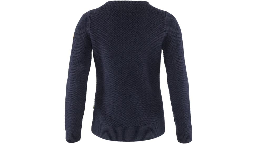 Fjallraven Ovik Structure Sweater - Womens, Navy, Small, F89775-560-S