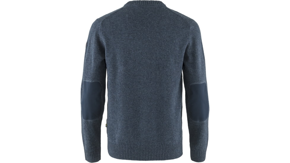 Fjallraven Ovik V-Neck Sweater - Mens, Navy, Large, F87320-560-L