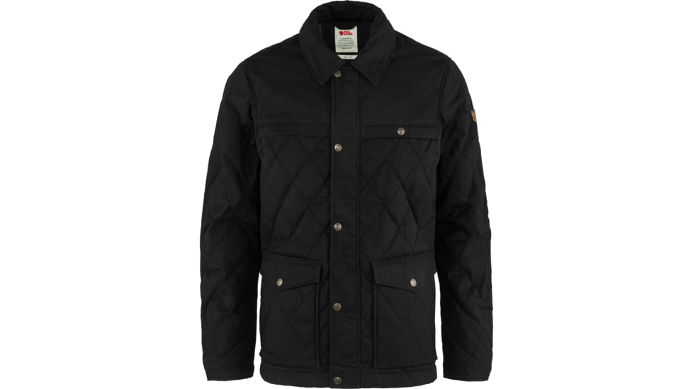 Fjallraven Ovik Wool Padded Jacket - Mens, Black, Large, F84127-550-L