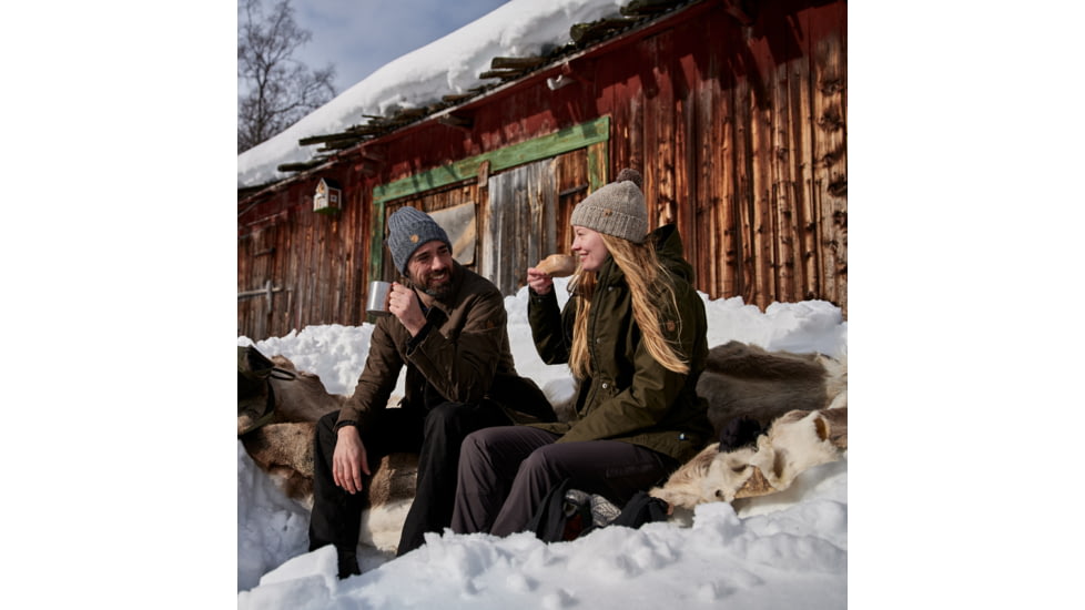 Fjallraven Ovik Wool Padded Jacket - Mens, Dark Olive, Small, F84127-633-S