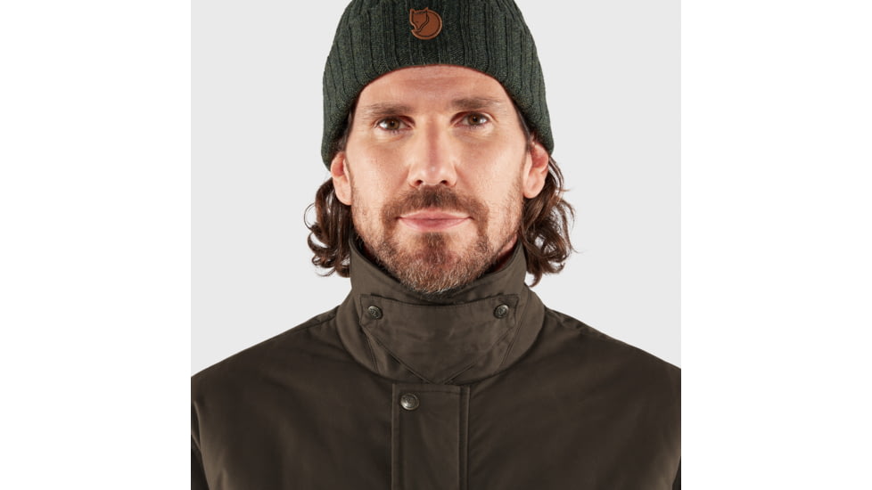 Fjallraven Ovik Wool Padded Jacket - Mens, Dark Olive, Small, F84127-633-S