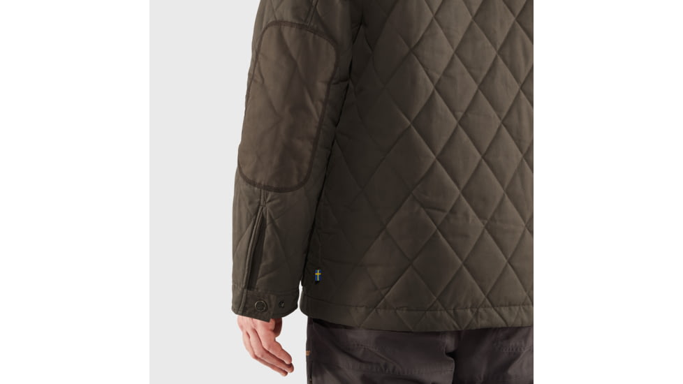 Fjallraven Ovik Wool Padded Jacket - Mens, Dark Olive, Small, F84127-633-S