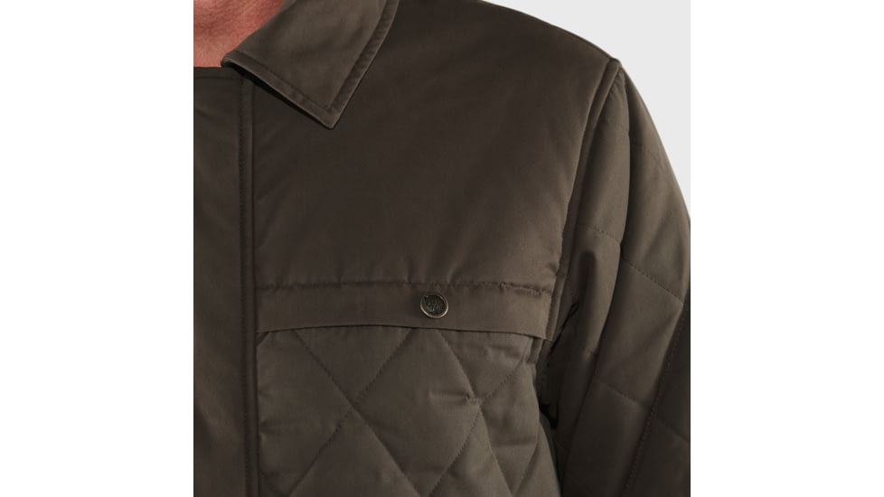 Fjallraven Ovik Wool Padded Jacket - Mens, Dark Olive, Small, F84127-633-S