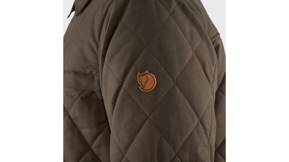 Fjallraven Ovik Wool Padded Jacket - Mens, Dark Olive, Small, F84127-633-S