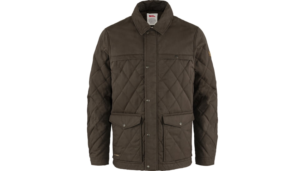 Fjallraven Ovik Wool Padded Jacket - Mens, Dark Olive, Small, F84127-633-S