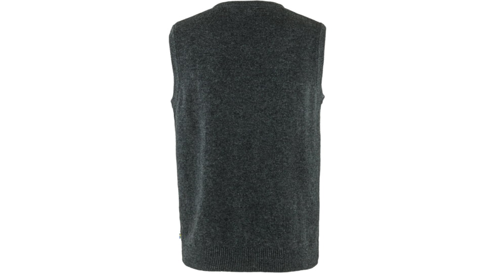 Fjallraven Ovik Wool Vest - Mens, Dark Grey, Small, F87324-030-S