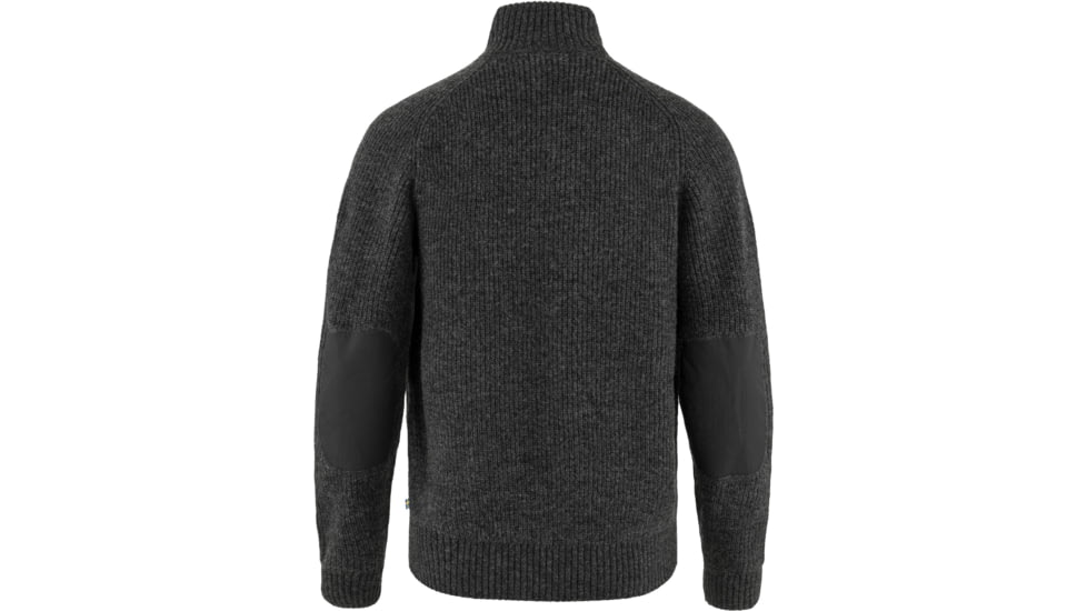 Fjallraven Ovik Zip Cardigan Knit - Mens, Dark Grey, Extra Large, F87071-030-XL