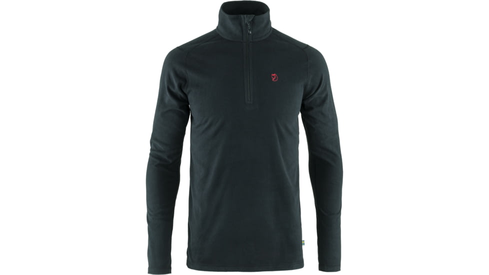 Fjallraven Pine Half Zip - Mens, Black, Small, F81446-550-S