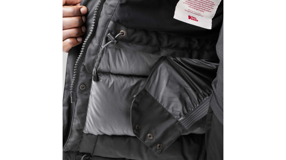 Fjallraven Polar Expedition Parka - Mens, Iron Grey/Black, Large, F87173-048-550-L