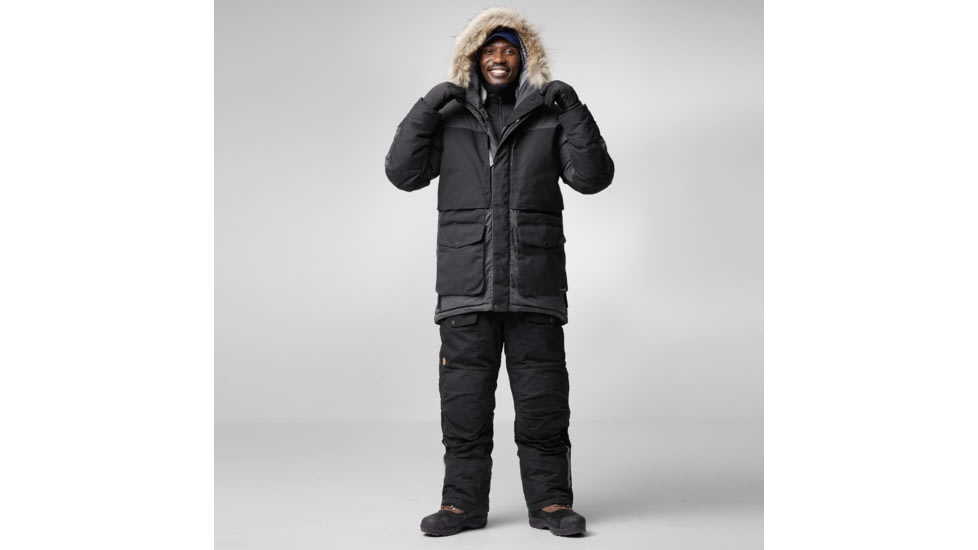Fjallraven Polar Expedition Parka - Mens, Iron Grey/Black, Large, F87173-048-550-L