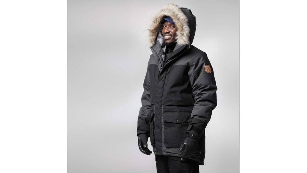 Fjallraven Polar Expedition Parka - Mens, Iron Grey/Black, Large, F87173-048-550-L