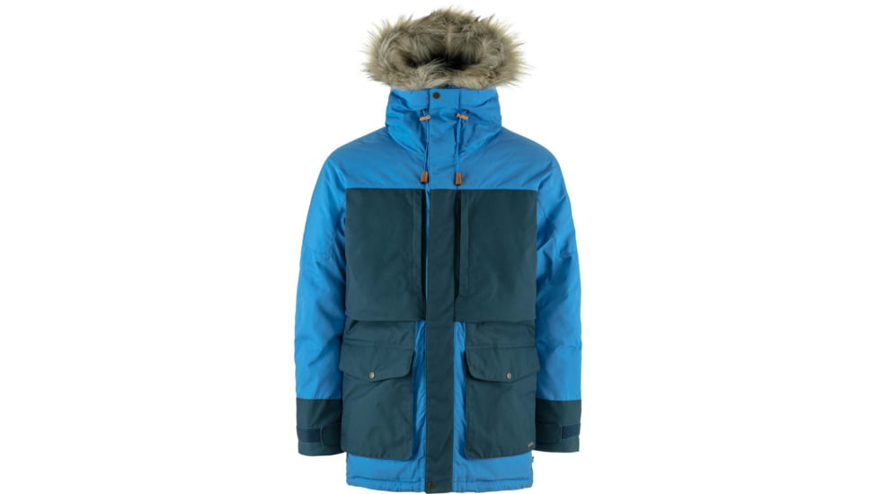 Fjallraven Polar Expedition Parka - Mens, UN Blue/Mountain Blue, Medium, F87173-525-570-M