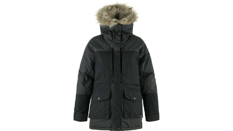 Fjallraven Polar Expedition Parka - Womens, Iron Grey/Black, Extra Small, F87181-048-550-XS