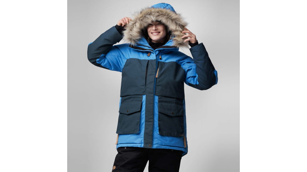Fjallraven Polar Expedition Parka - Womens, UN Blue/Mountain Blue, 2XS, F87181-525-570-XXS