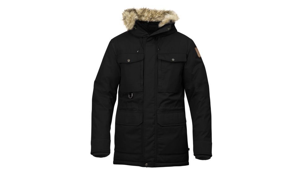 Fjallraven Polar Guide Parka - Mens-Black-X-Large