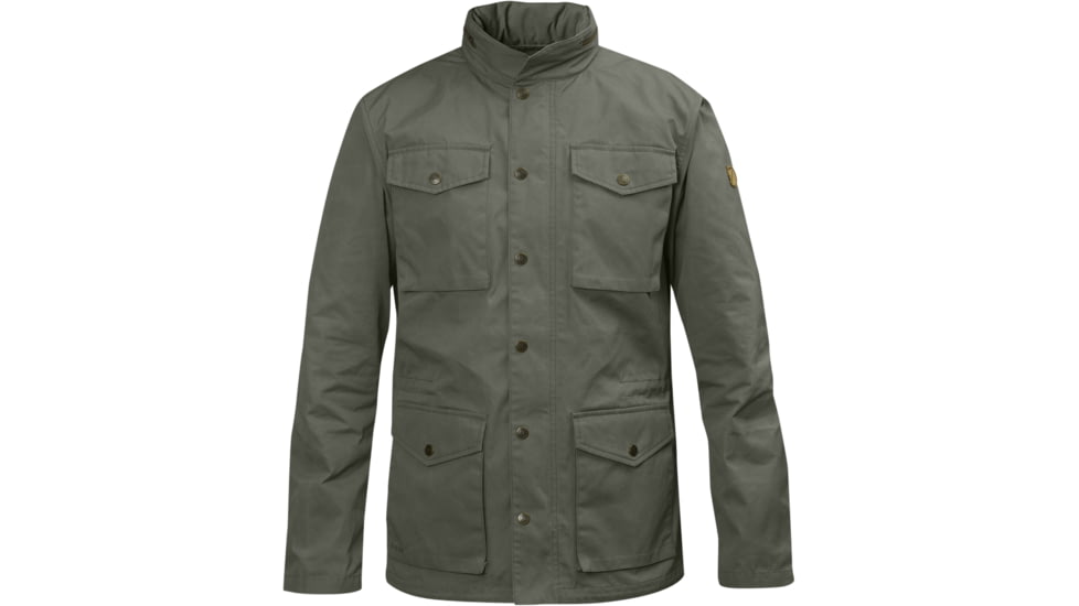Fjallraven Raven Jacket - Men's-Mountain Grey-Small