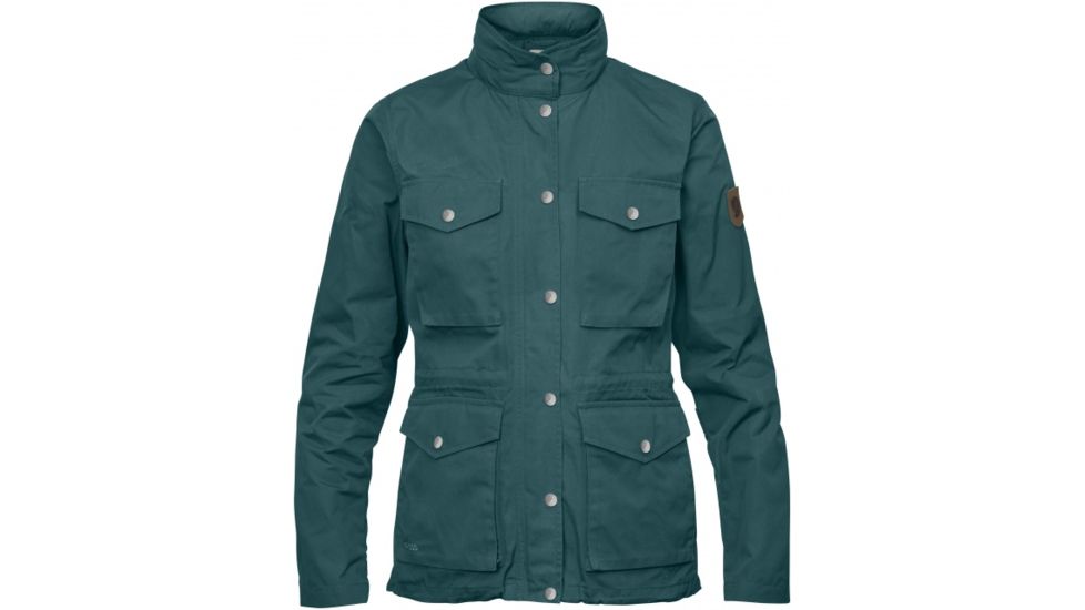 Fjallraven Raven Jacket Womens, Frost Green, L F89985-664-L