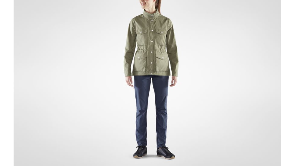 Fjallraven Raven Lite Jacket - Womens, Green, Medium, F83517-620-M