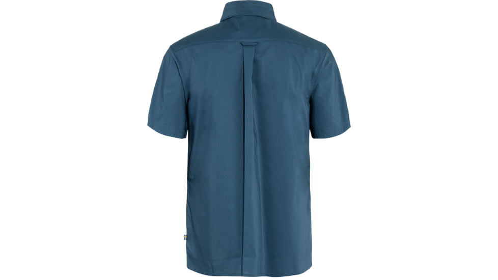 Fjallraven Raven Short Sleeve Shirt - Mens, Indigo Blue, Extra Small, F87106-534-XS