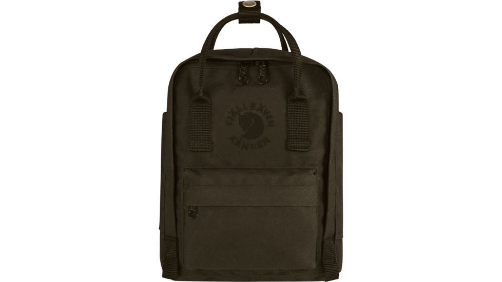 Fjallraven Re-Kanken Mini Backpack - Kid's, Dark Olive, One Size, F23549-633-One Size
