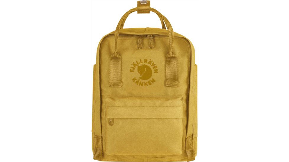 Fjallraven Re-Kanken Mini Backpack - Kid's, Sunflower Yellow, One Size, F23549-142